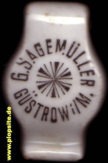 Bügelverschluss aus: Kniesenackbrauerei G. Sagemüller, Güstrow, Deutschland