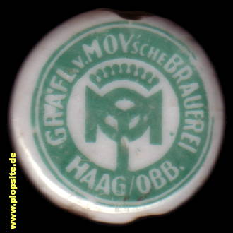 Bügelverschluss aus: Gräflich von Moy'sche Brauerei, Haag / Obb., Deutschland