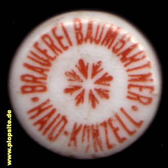 Bügelverschluss aus: Brauerei Baumgartner, Haid, Konzel-Haid, Deutschland