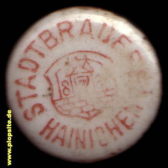 Bügelverschluss aus: Stadtbrauerei, Hainichen / Sachsen, Hainichen bei Leipzig, Deutschland