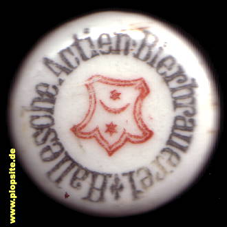 Bügelverschluss aus: Hallesche Actien Bierbrauerei, Halle / Saale, Deutschland