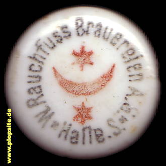 Bügelverschluss aus: W. Rauchfuss Brauereien AG, Halle / Saale, Deutschland