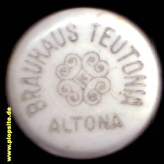 Obraz porcelany z: Brauhaus Teutonia, Hamburg Altona, Niemcy