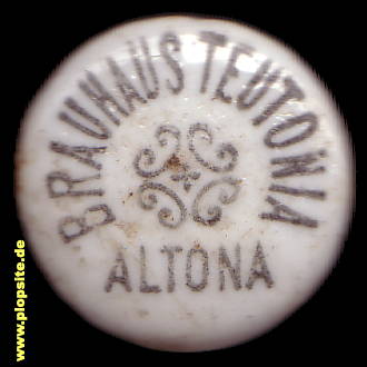 Obraz porcelany z: Brauhaus Teutonia, Hamburg Altona, Niemcy