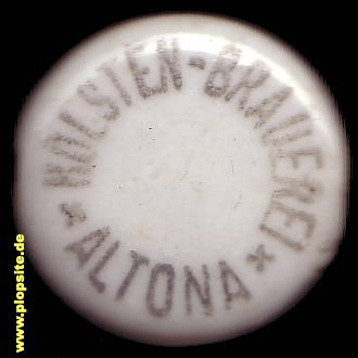 Bügelverschluss aus: Holsten Brauerei , Hamburg Altona, Deutschland