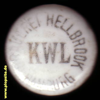 Bügelverschluss aus: Brauerei Hellbrook, Hamburg Ohlsdorf, Deutschland