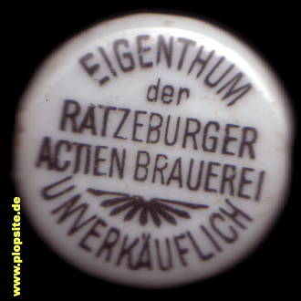 Obraz porcelany z: Ratzeburg Actien Brauerei, Hamburg Ratzeburg, Niemcy