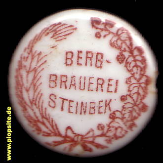 Bügelverschluss aus: Bergbrauerei, Hamburg Steinbeck, Deutschland