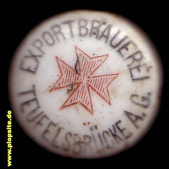Obraz porcelany z: Exportbrauerei AG, Hamburg Teufelsbrücke, Niemcy