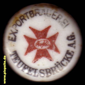 Obraz porcelany z: Exportbrauerei AG, Hamburg Teufelsbrücke, Niemcy