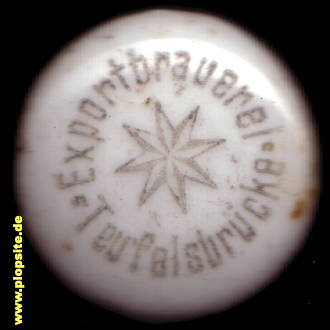 Obraz porcelany z: Exportbrauerei AG, Hamburg Teufelsbrücke, Niemcy