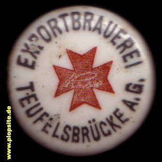 Obraz porcelany z: Exportbrauerei AG, Hamburg Teufelsbrücke, Niemcy