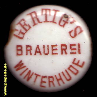 Bügelverschluss aus: Gertig's Brauerei , Hamburg Winterhude, Deutschland