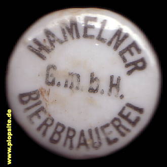 Bügelverschluss aus: Bierbrauerei GmbH, Hameln, Deutschland