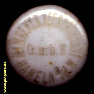 Bügelverschluss aus: Bierbrauerei GmbH, Hameln, Deutschland