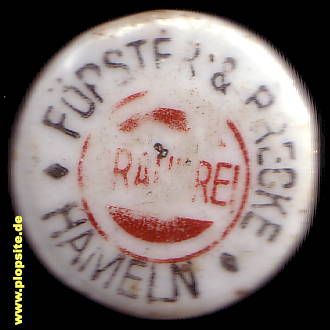 Bügelverschluss aus: Brauerei Förster & Brecke, Hameln, Deutschland