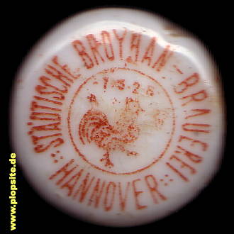 Obraz porcelany z: Städtische Broyhan Brauerei, Hannover, Niemcy