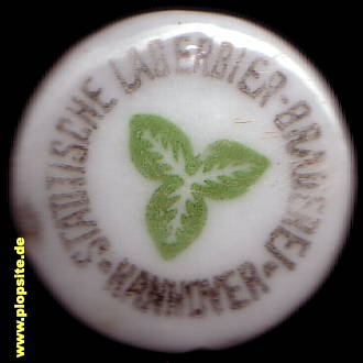 Obraz porcelany z: Städtische Lagerbier Brauerei, Hannover, Niemcy