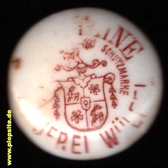 Obraz porcelany z: Rittergutsbrauerei Armand Fontaine, Hannover Wülfel, Niemcy