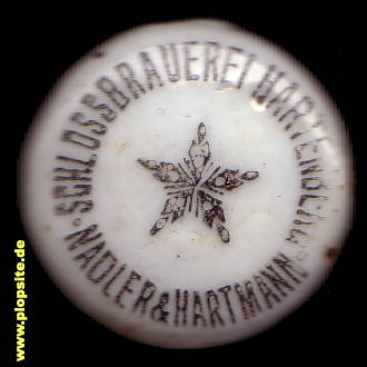Bügelverschluss aus: Schloßbrauerei Madler & Hartmann, Hartenberg, Hřebeny, Tschechien