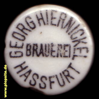 Bügelverschluss aus: Hiernickel Bräu, Haßfurt, Deutschland