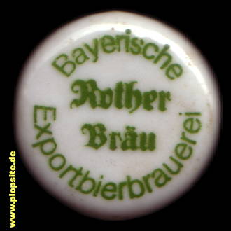 Bügelverschluss aus: Bayerische Export Bierbrauerei Roth, Hausen / Röhn, Deutschland