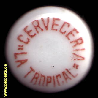 B�ügelverschluss aus: Nueva Fabrica de Hielo SA Cerveceria „La Tropical“, La Habana, Havanna, Villa San Cristóbal de La Habana, Kuba