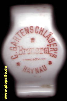 Bügelverschluss aus: Dampfbrauerei Carl Gartenschläger, Haynau, Chojnów, Polen