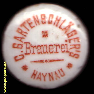 Bügelverschluss aus: Dampfbrauerei Carl Gartenschläger, Haynau, Chojnów, Polen