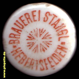 Bügelverschluss aus: Brauerei Stangl, Hebertsfelden, Deutschland