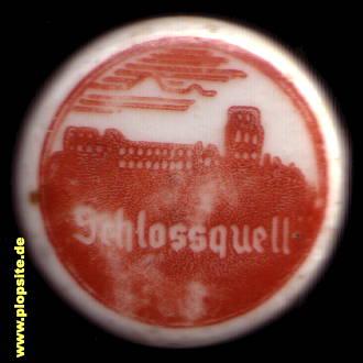 Bügelverschluss aus: Brauerei GmbH Schloßquell , Heidelberg, Deutschland
