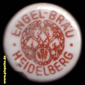 Picture of a ceramic Hutter stopper from: Engel Bräu, Heidelberg, Germany