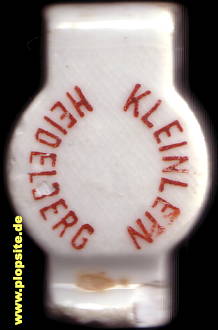 Bügelverschluss aus: Schloßquellbrauerei Kleinlein, Heidelberg, Deutschland