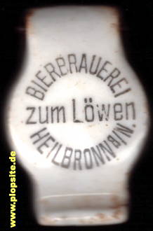 Bügelverschluss aus: Bierbrauerei zum Löwen, Heilbronn, Deutschland