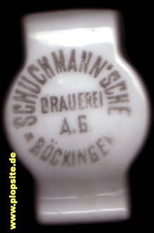 Bügelverschluss aus: Schuchmann’sche Brauerei, Heilbronn, Deutschland