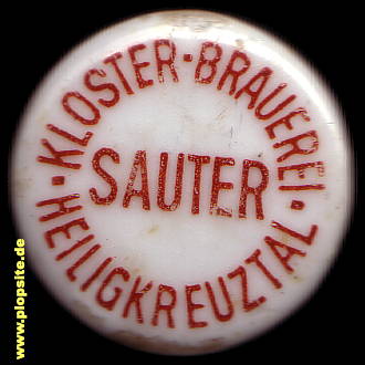 Bügelverschluss aus: Kloster Brauerei Sauter, Heiligkreuztal, Altheim, Deutschland