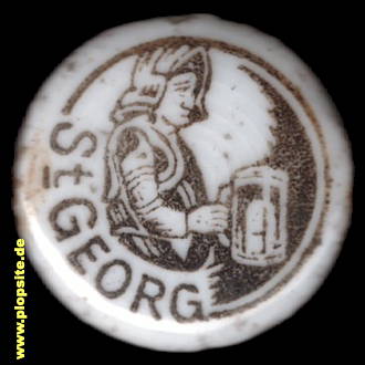 Bügelverschluss aus: St. Georgsbrauerei, Heilsberg, Lidzbark Warmiński, Polen