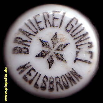Bügelverschluss aus: Klosterbrauerei Hans Gundel, Heilsbronn, Deutschland