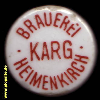 Bügelverschluss aus: Brauerei Karg, Heimenkirch, Deutschland