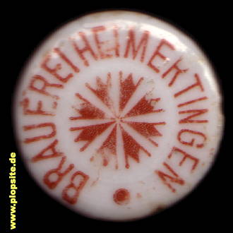 Bügelverschluss aus: Brauerei, Heimertingen, Deutschland