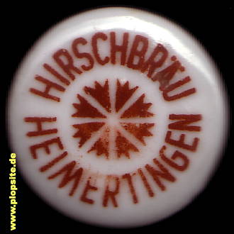 Bügelverschluss aus: Hirschbrauerei, Heimertingen, Deutschland