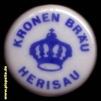 Bügelverschluss aus: Kronen Bräu, Herisau, Schweiz