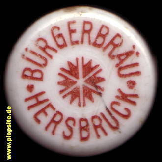 Bügelverschluss aus: Bürgerbräu, Hersbruck, Deutschland