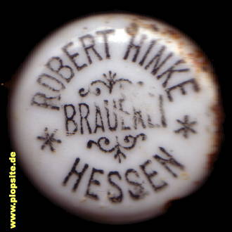 Bügelverschluss aus: Brauerei Robert Hinke, Hessen, Osterwieck-Hessen, Deutschland