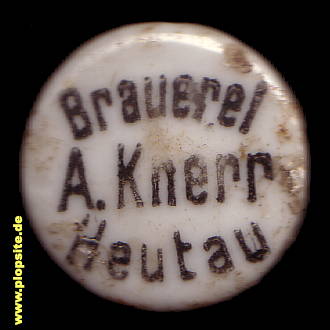 Bügelverschluss aus: Brauerei Knerr, Heutau, Deutschland
