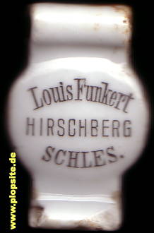 Obraz porcelany z: Hirschberg, Louis Funkert,  PL, unbekannt, Polska