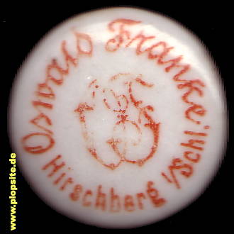 Obraz porcelany z: Hirschberg, Oswald Franke,  PL, unbekannt, Polska