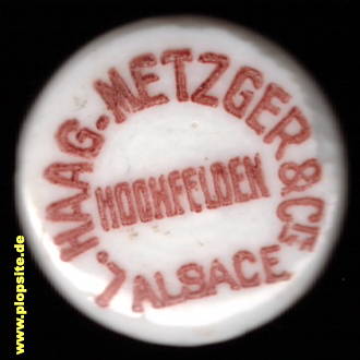 B�ügelverschluss aus: Brasserie Météor, L. Haag-Metzger & Cie. S.A., Hochfelden / Elsass, Frankreich