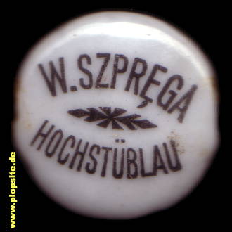 Obraz porcelany z: Hochstüblau, W. Szprega,  PL, unbekannt, Polska