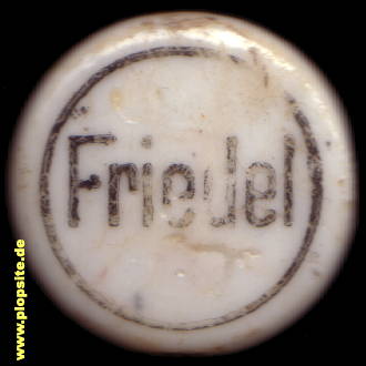 BÜgelverschluss aus: Brauerei & Gasthof Friedel, Höchstadt / Aisch, Deutschland